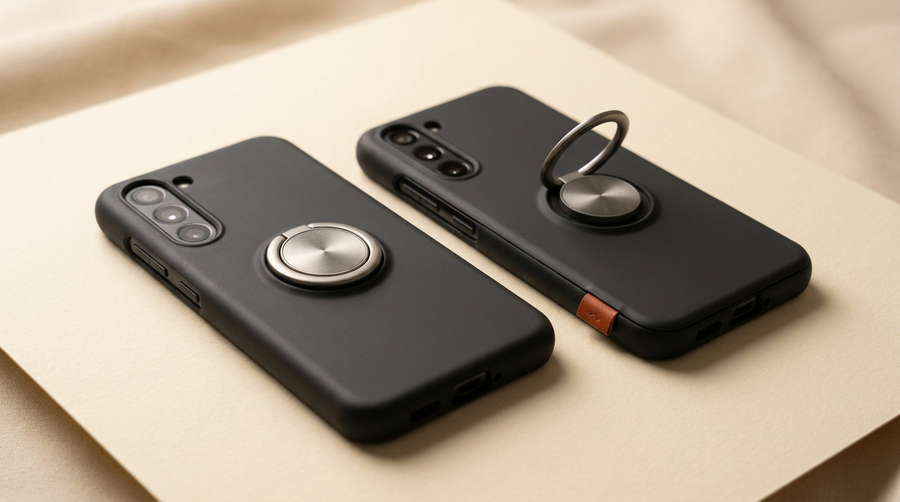Axon F3 vs Axon F1: ¿Cuál funda con soporte de anillo para Galaxy Z Flip gana?