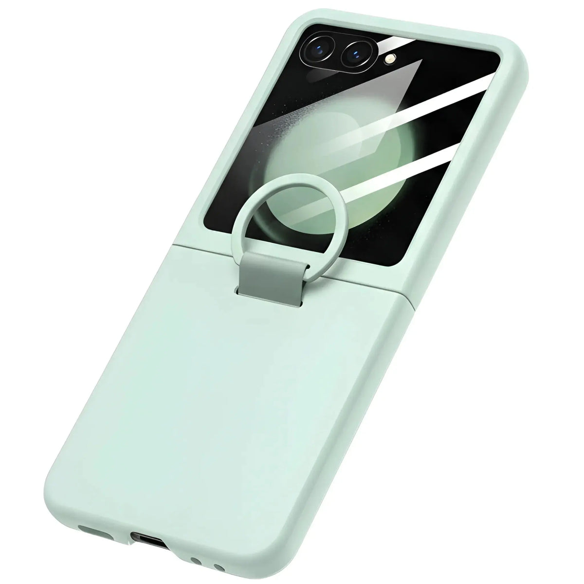 Nomad L1 Galaxy Z Flip case ring used as kickstand