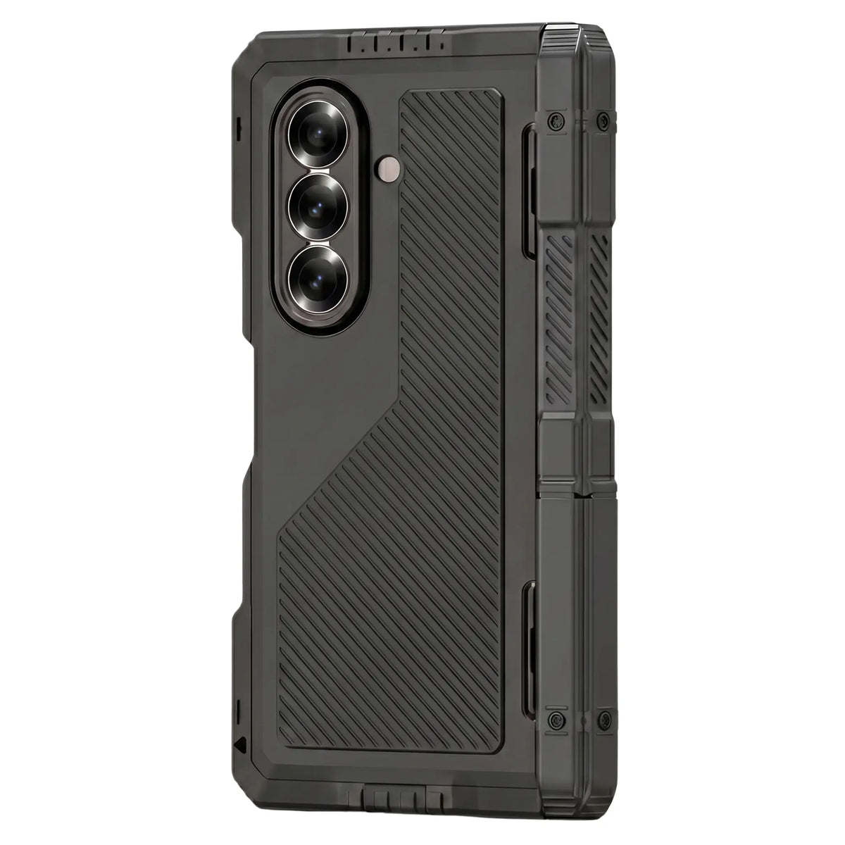 Vanguard H1 Galaxy Z Fold tough case in Black with deployable kickstand