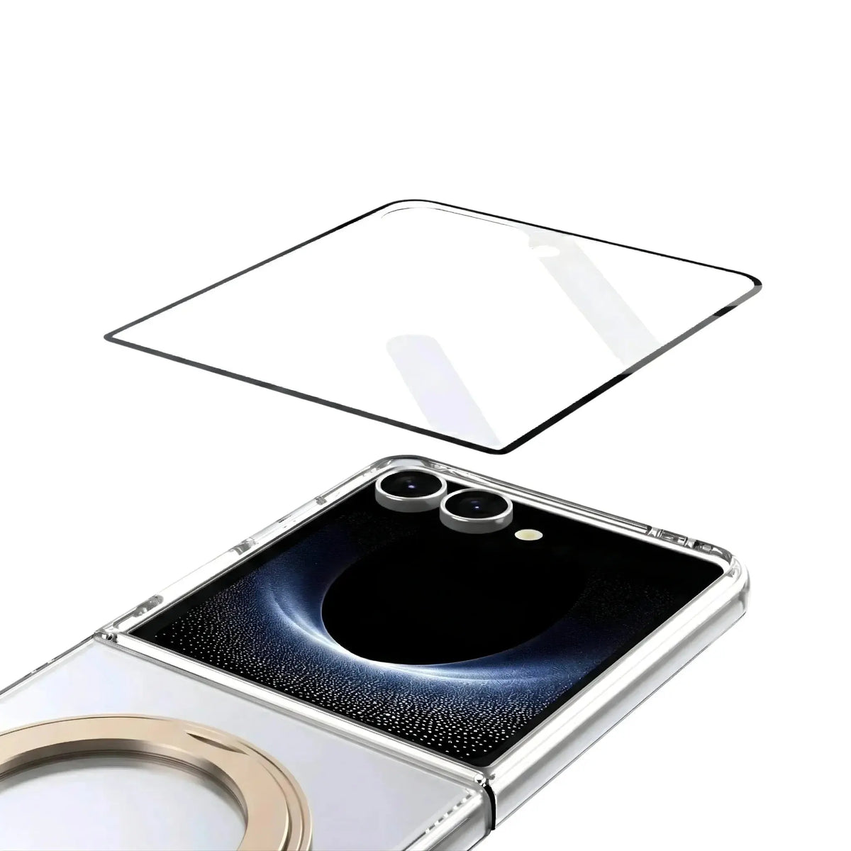 Axon F1 Galaxy Z Flip case in Gold