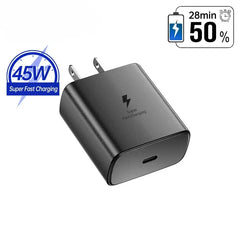 Cargador de pared súper rápido de 45W
